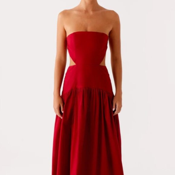 NWT Peppermayo Red Dress (Size 0) - Picture 2 of 2